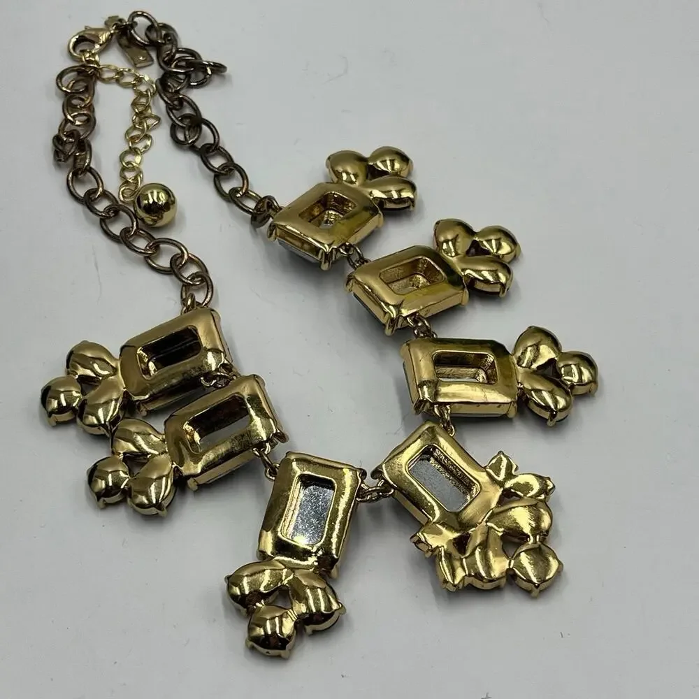 Kate Spade Daylight Jewels Collar Pale Lilac Lavender Purple Gems Necklace‎